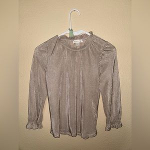 youth girls shimmer blouse
